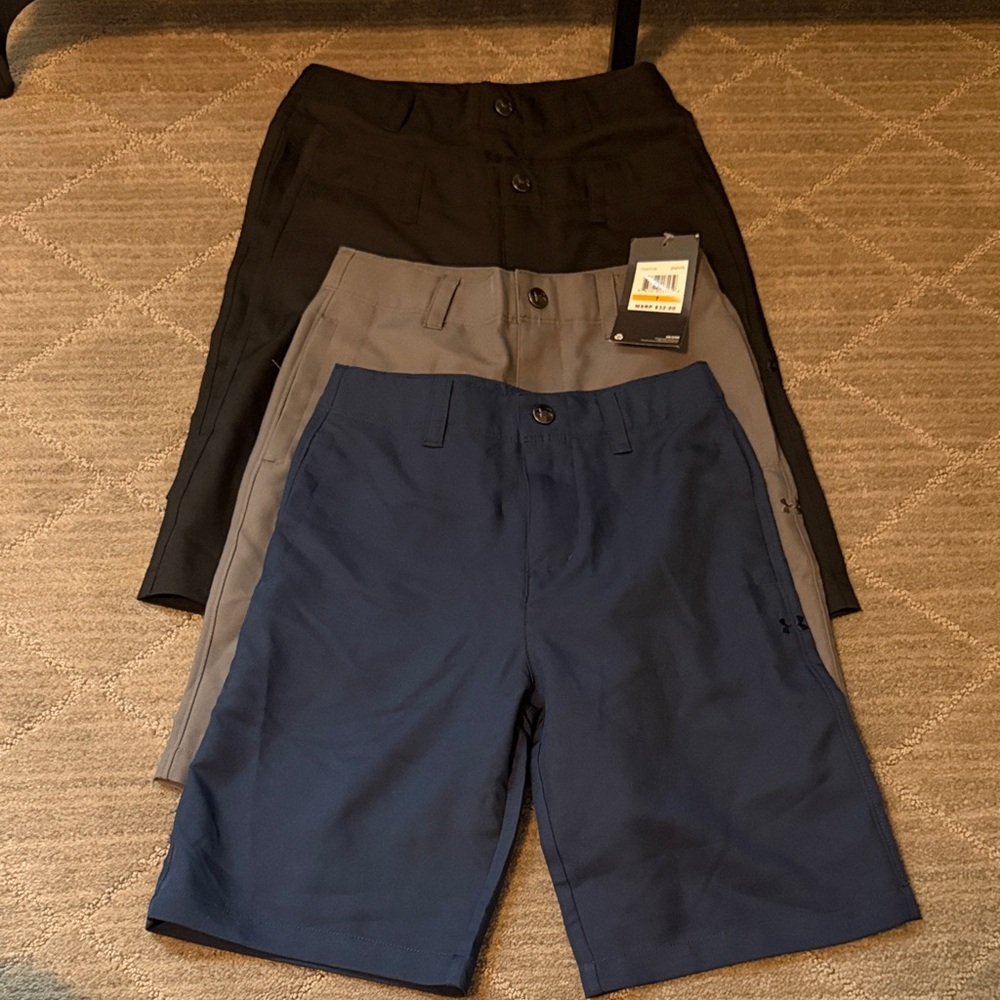 Boys Multi-Color Shorts Set